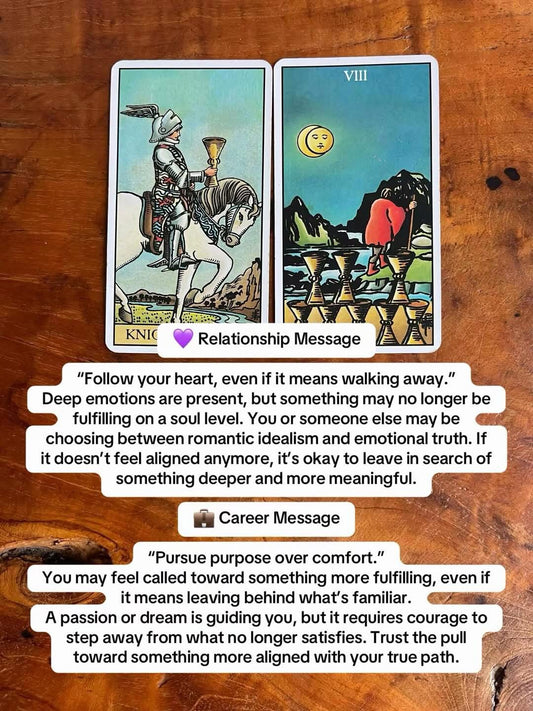Personal 2-Card Tarot Message