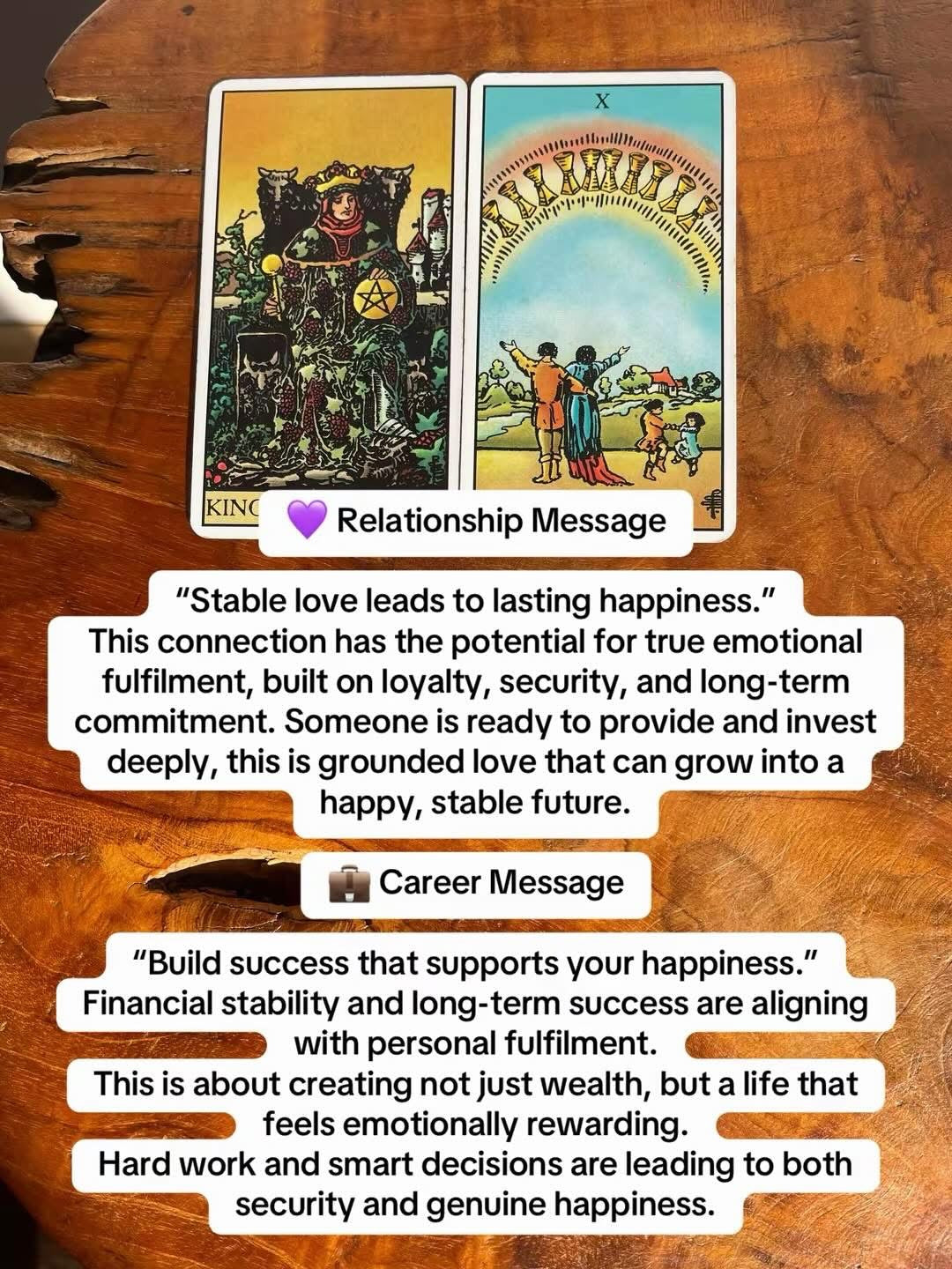 Personal 2-Card Tarot Message