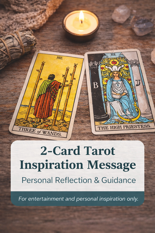 Personal 2-Card Tarot Message