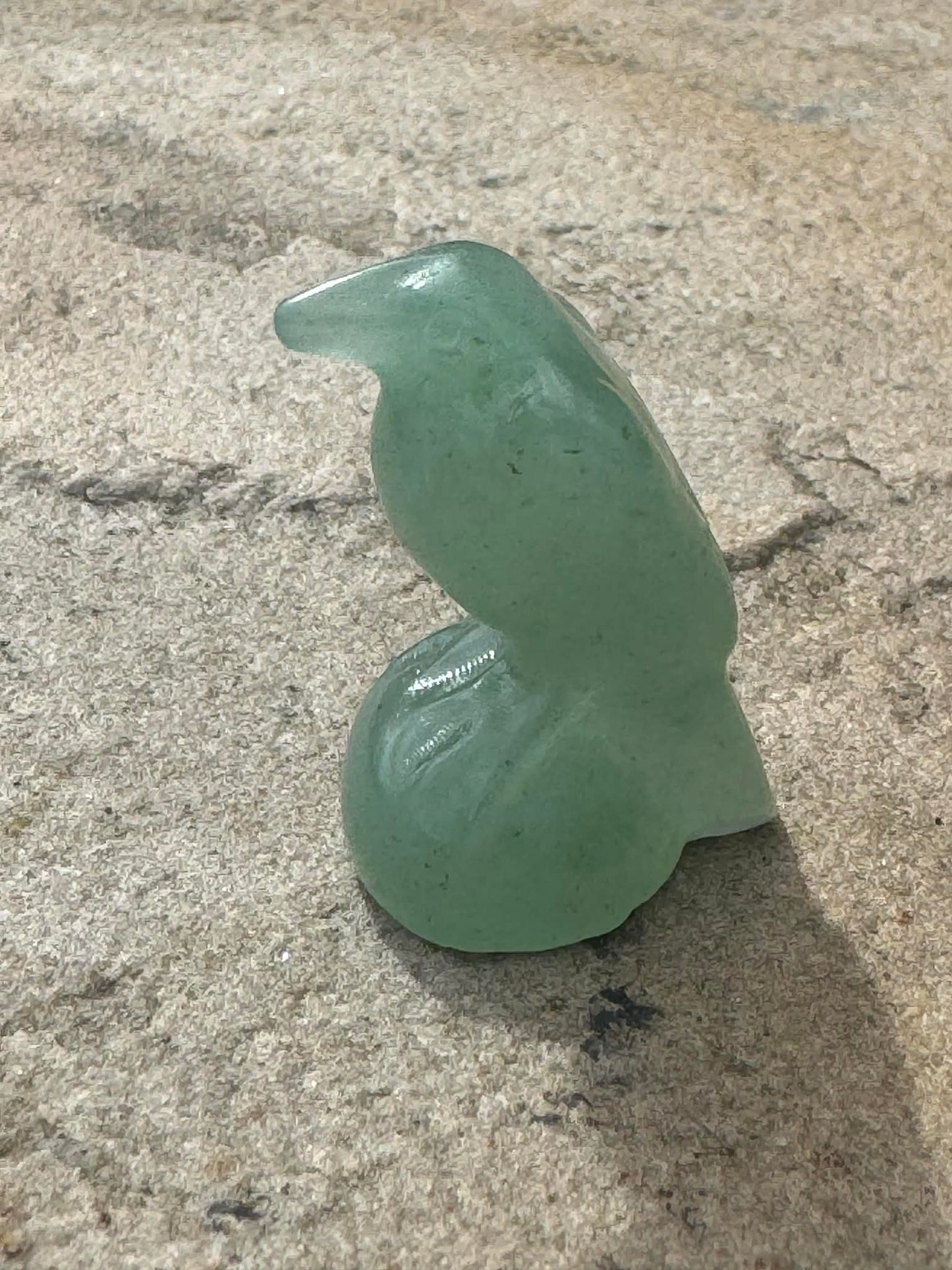 Green Aventurine Raven - Growth & Opportunity